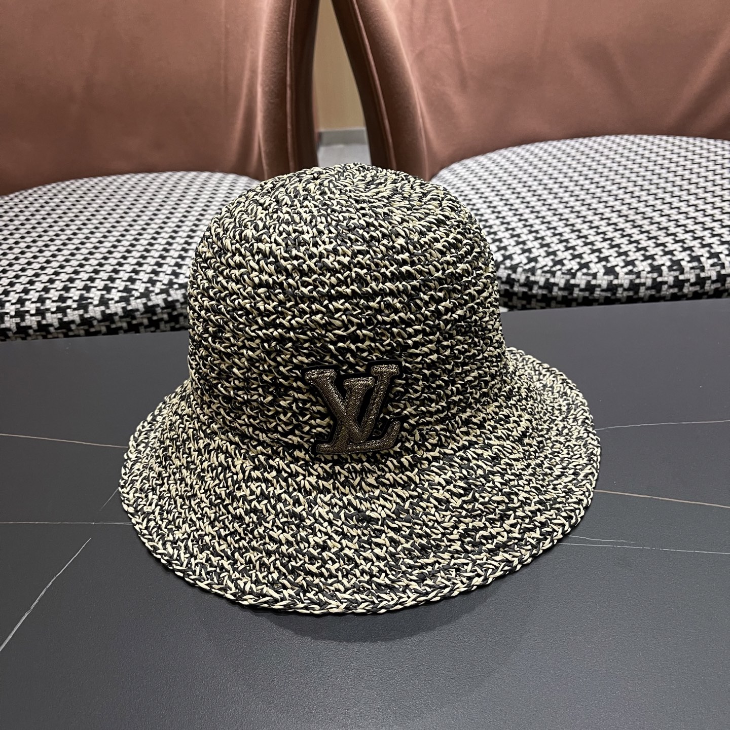 LV Raffia Basin Hat TE250430