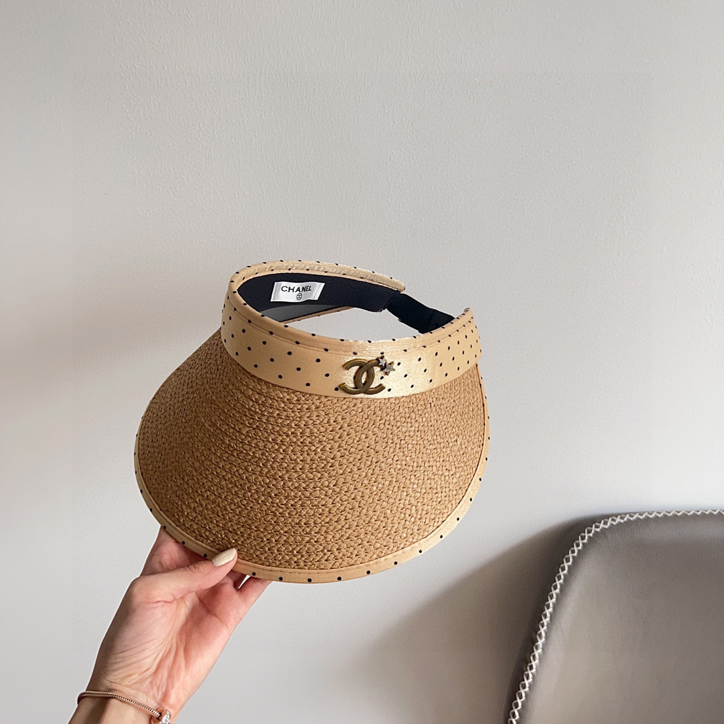 CH New Polka Dot Sun Hat TE250439