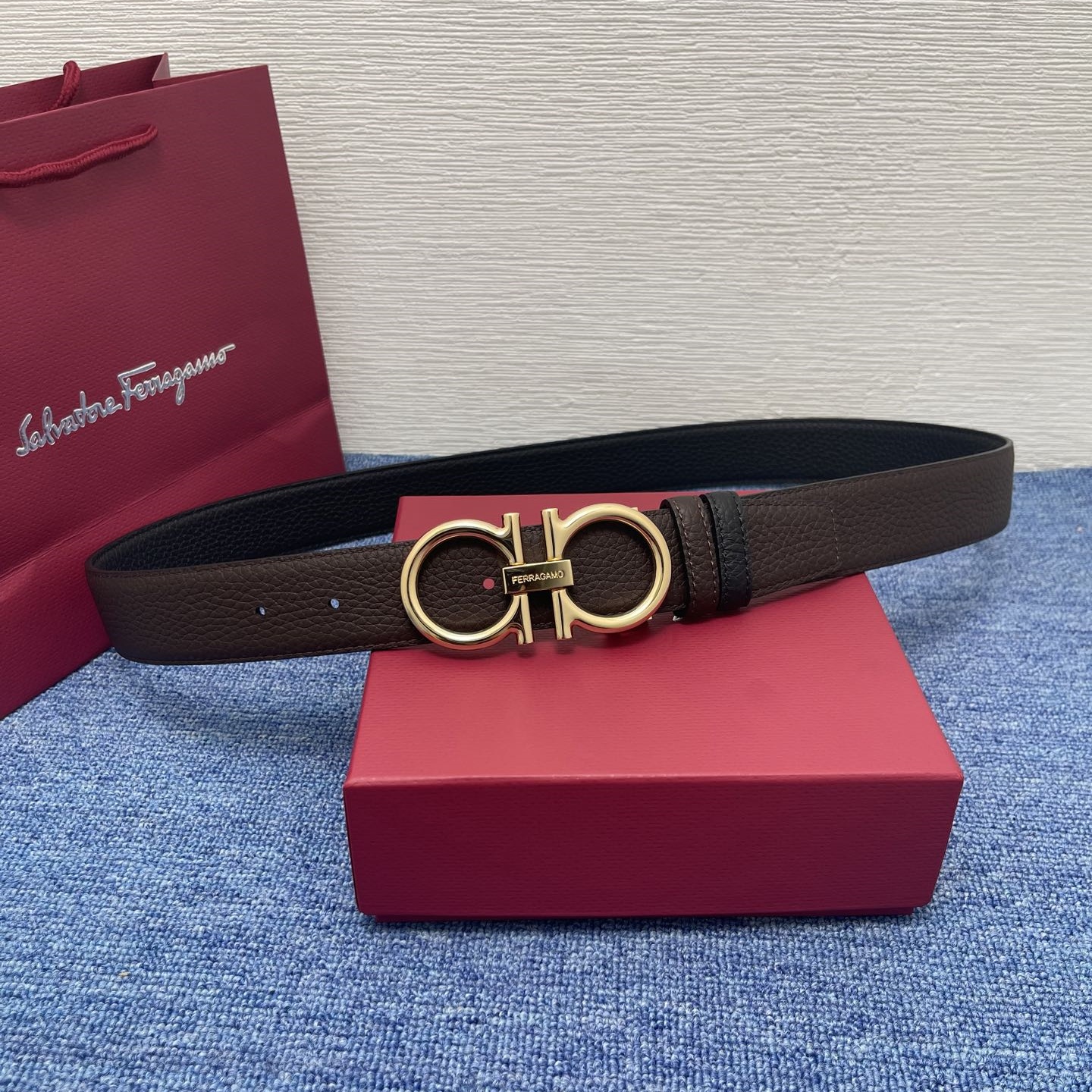 SF Men's Basic Style Casual Versatile Stylish Belt YV24052604