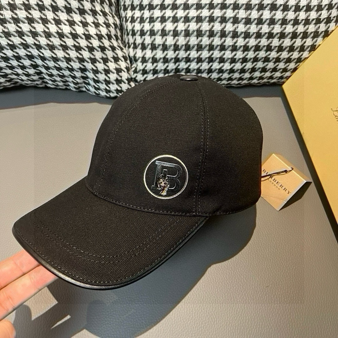 Bur B Logo Fashion Baseball Cap TE250458
