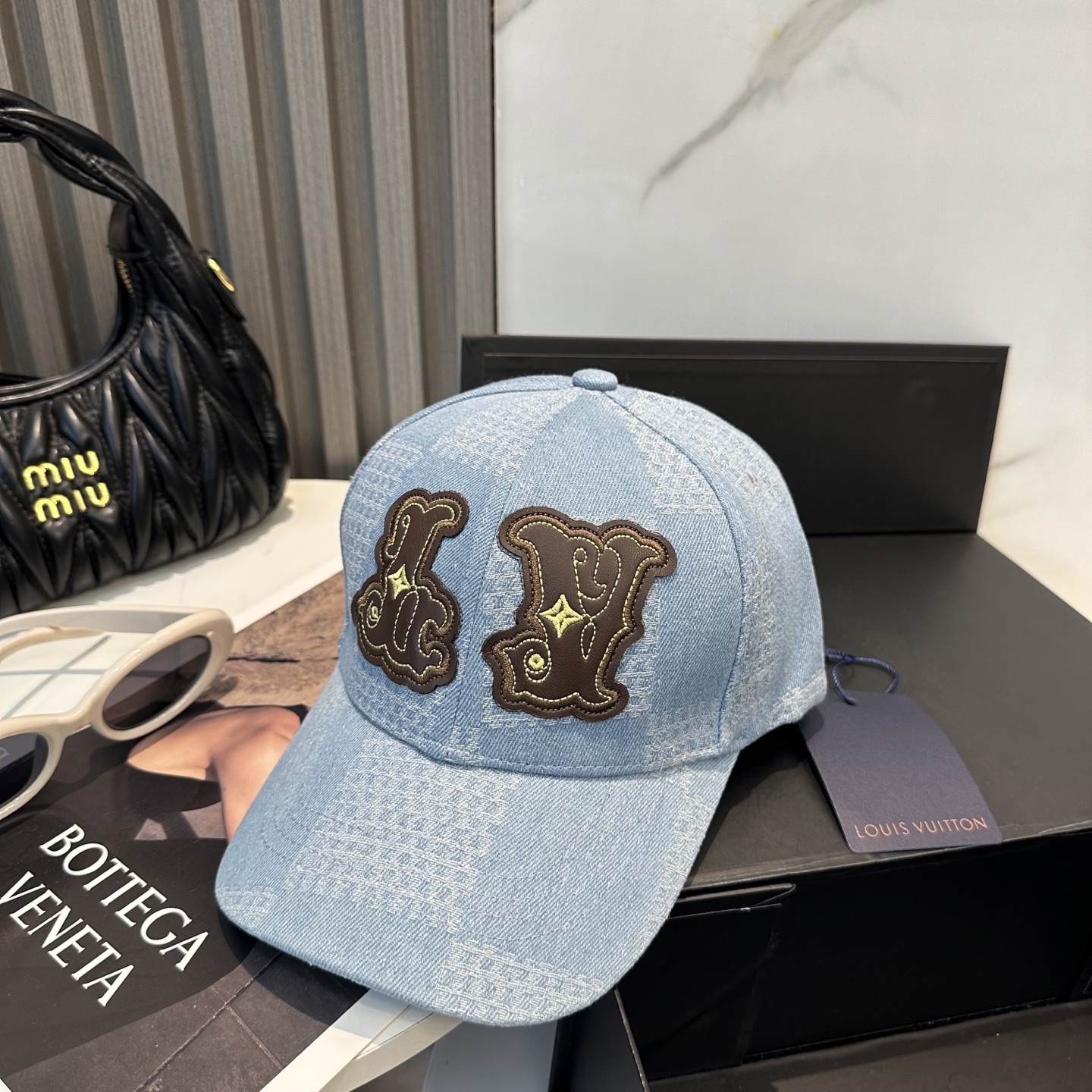LV 25New Denim Baseball Cap TE250441
