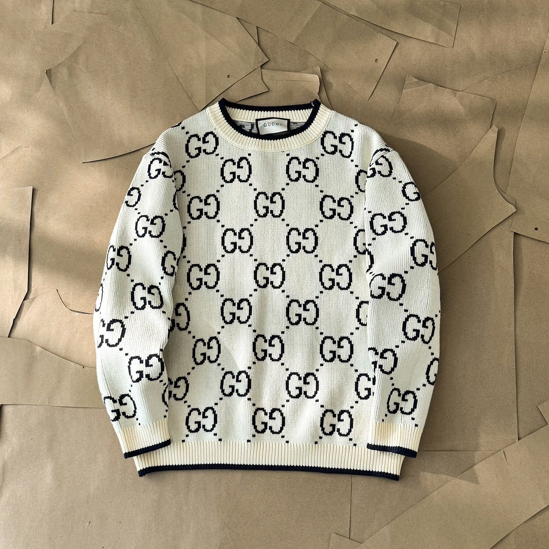 GG classic knitted crewneck sweater TE250405