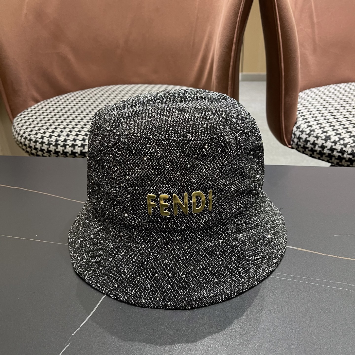 FD 25 Spring new rhinestone bucket hat TE250432