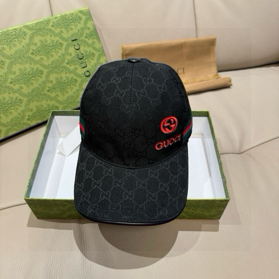 GG Classic Embroidered Baseball Cap TE250421