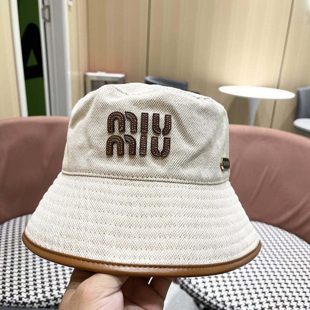 MIU New Sunshade Bucket Hat TE250428