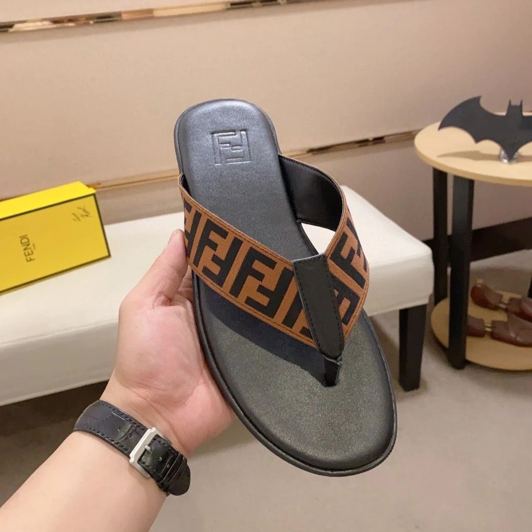 FD Men's Fashion Beach Flip Flops TE250406