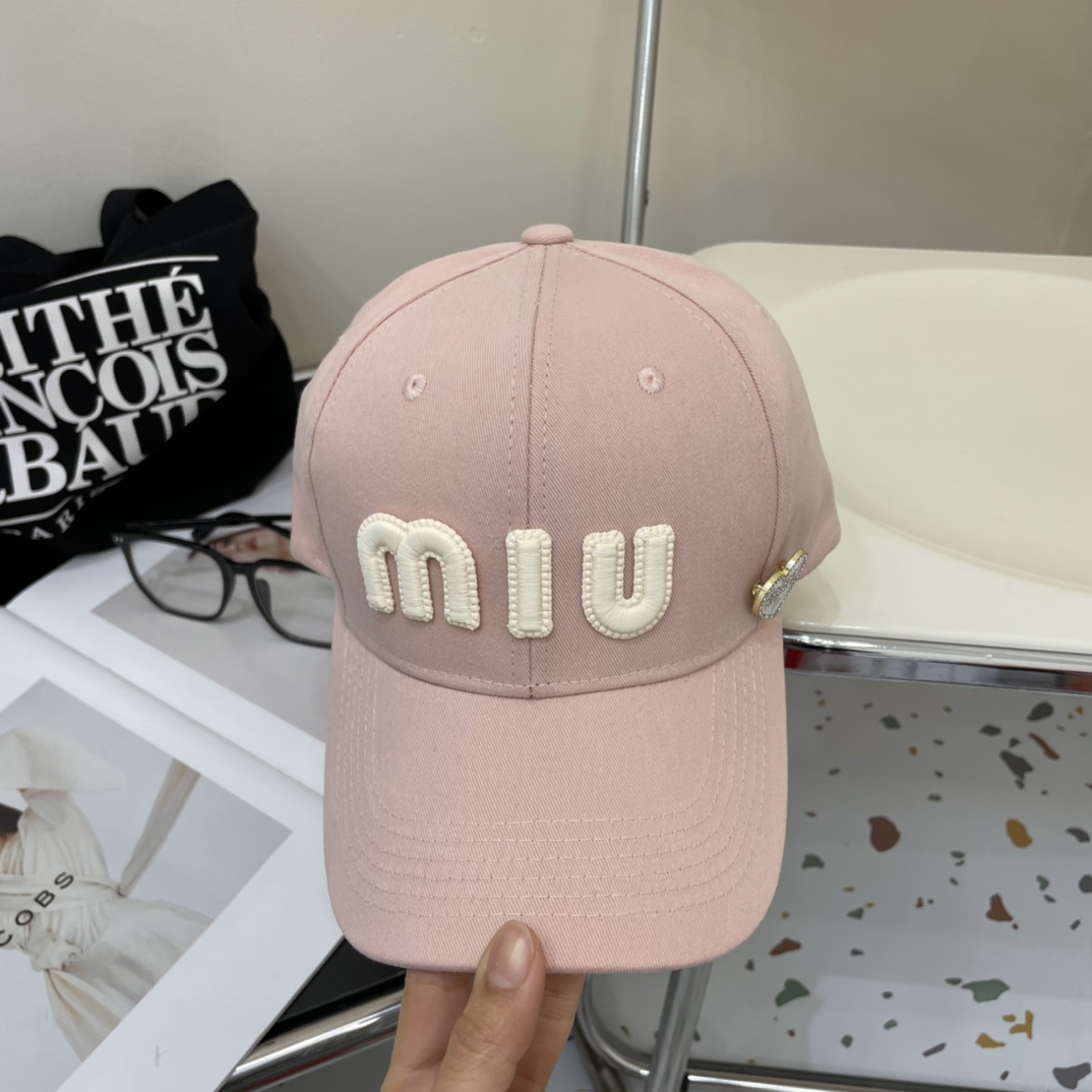 MIU Girly vibe fashion baseball cap TE250448