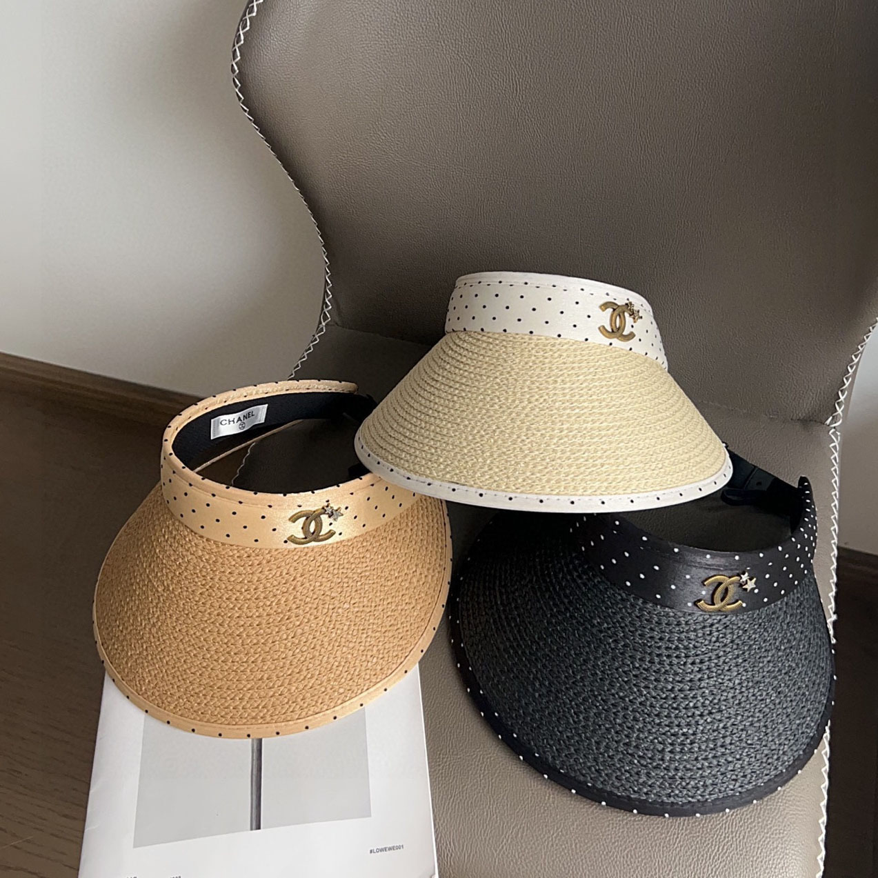 CH New Polka Dot Sun Hat TE250439