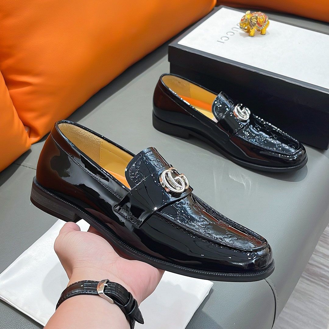 GG Men's Business Casual Leather Shoes SY250419