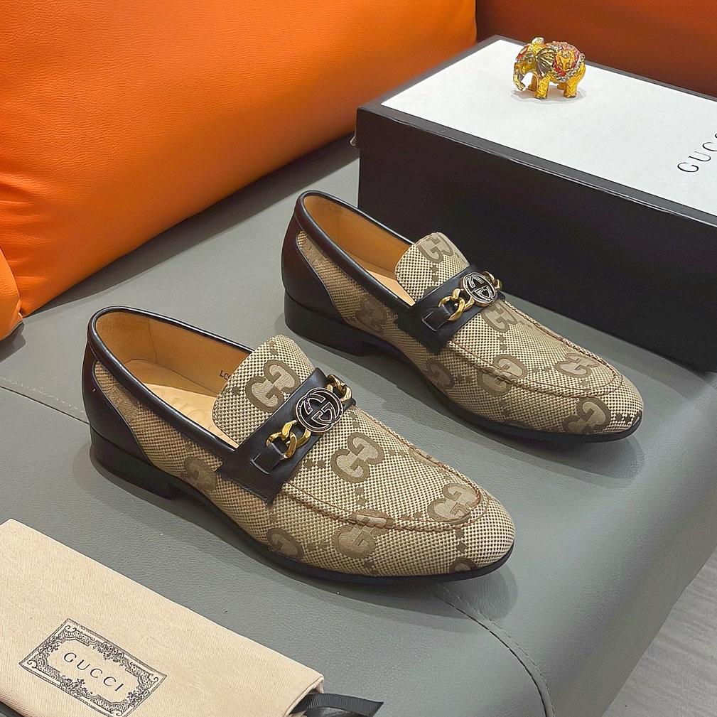 GG Men's Stylish Casual Leather Shoes SY250408