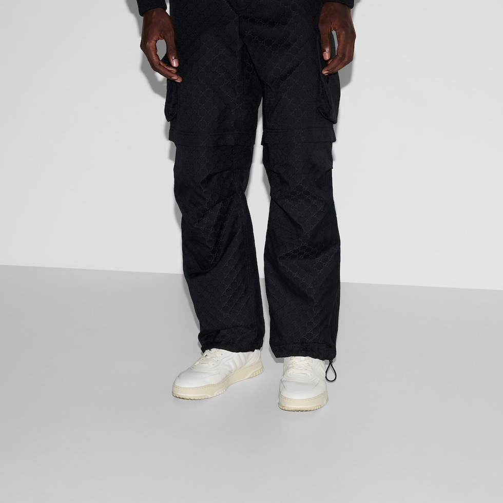 GG Re-Web Collection Couples' Webbing Leather Sneakers SYE250411