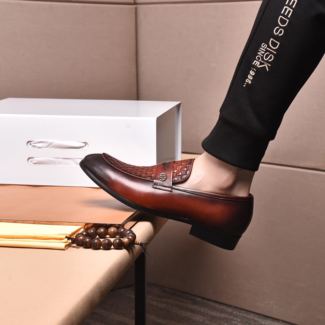 GG 25New Men's Casual Business Leather Shoes TE2504100