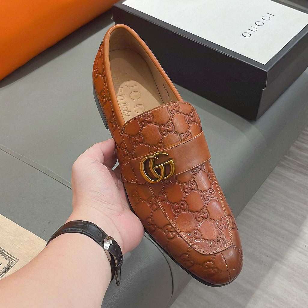 GG Classic Embossed Men's Stylish Casual Shoes SY250409