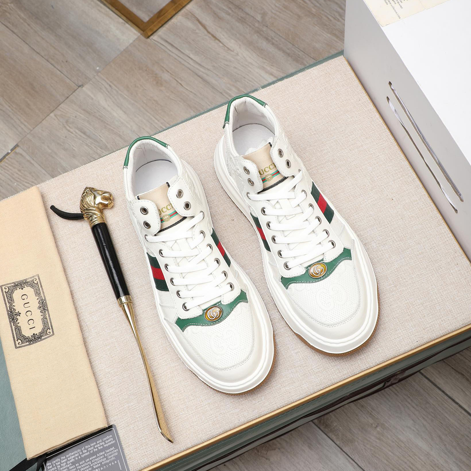 GG Men's Classic High-Top Sneakers TE250403