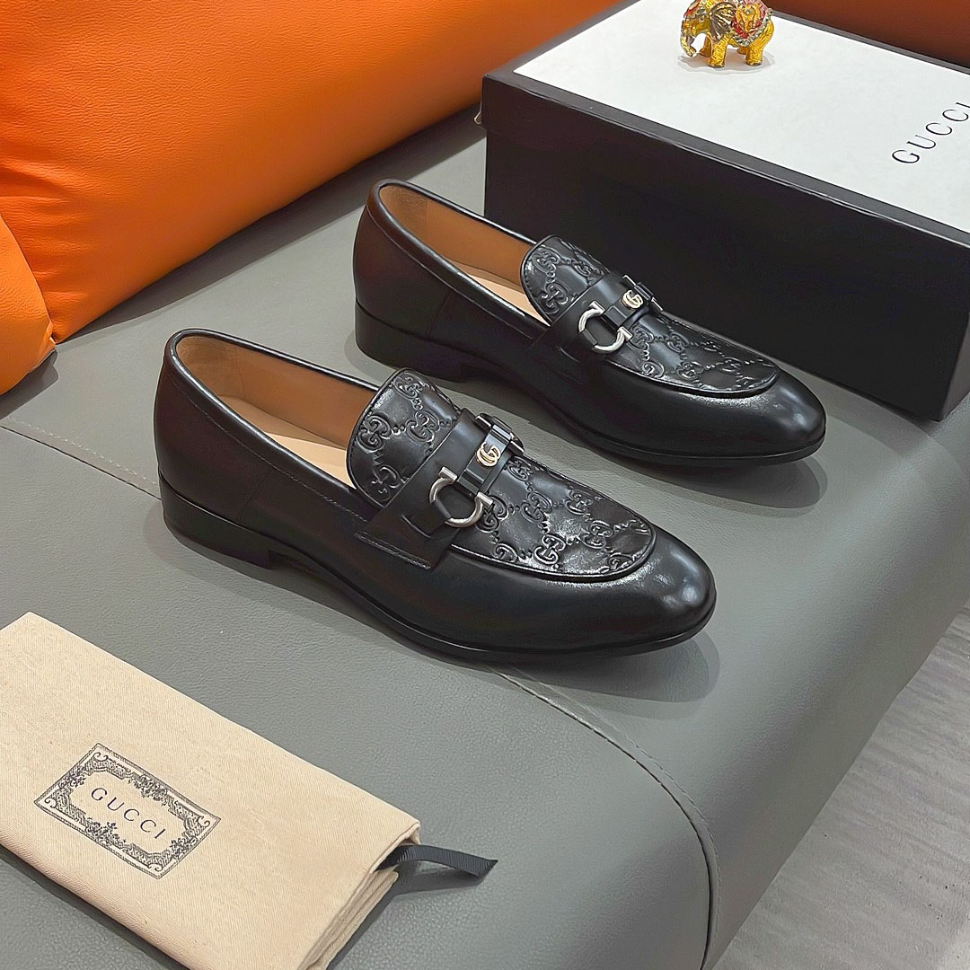 GG New Men's Casual Leather Shoes SY250407