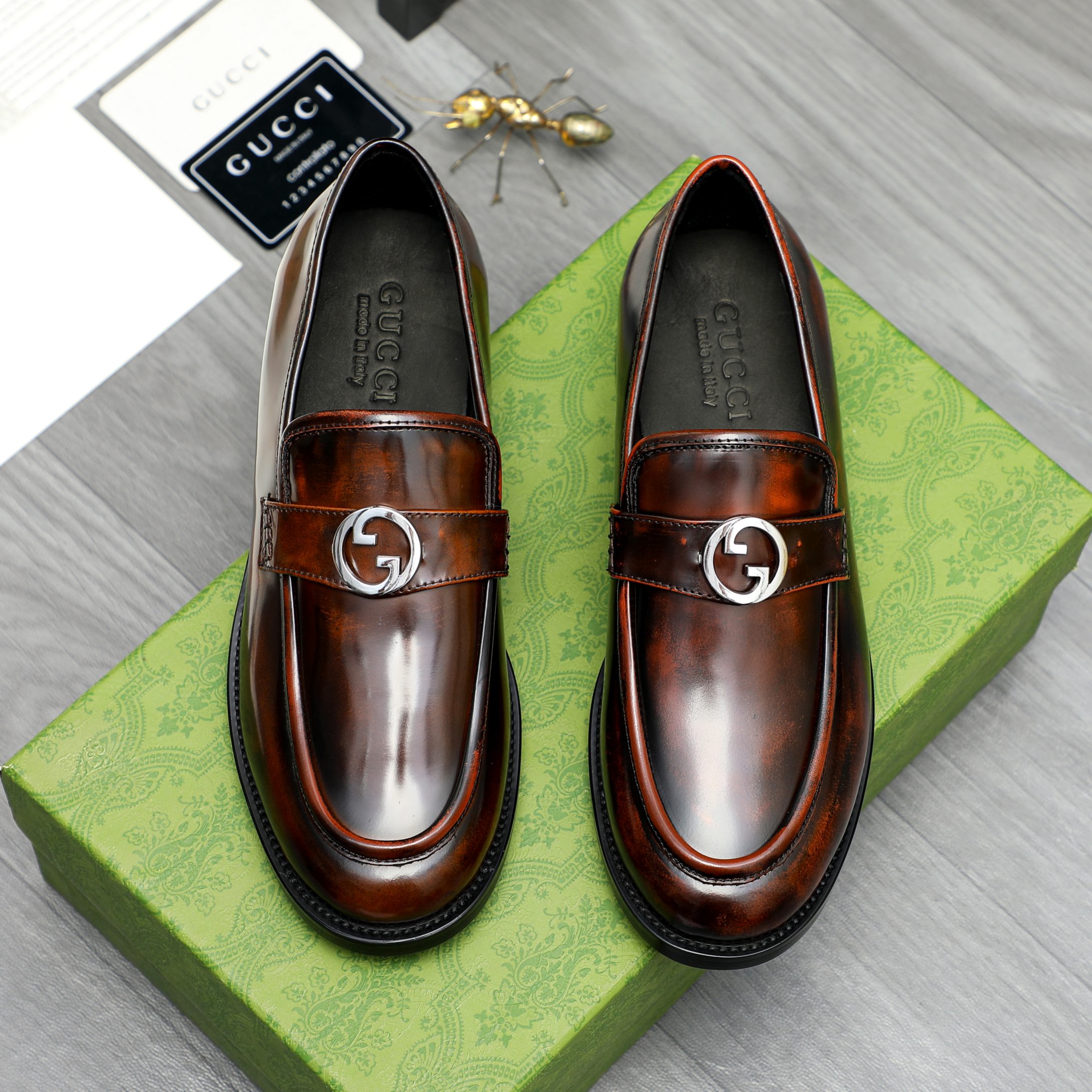 GG Stylish Men's Casual Leather Shoes SY250403