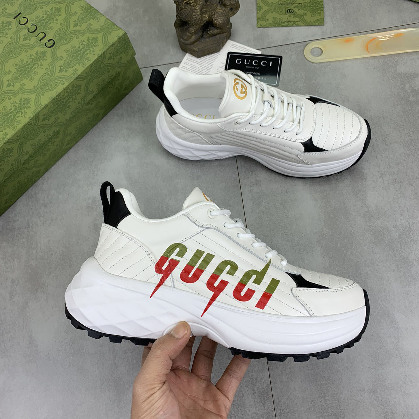 GG New Men's Lightning Sneakers SY250401