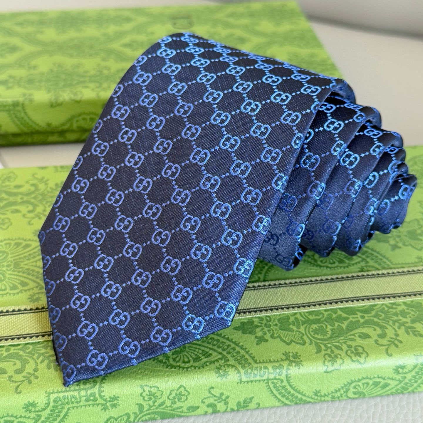 GG Double G Jacquard Tie SY250440