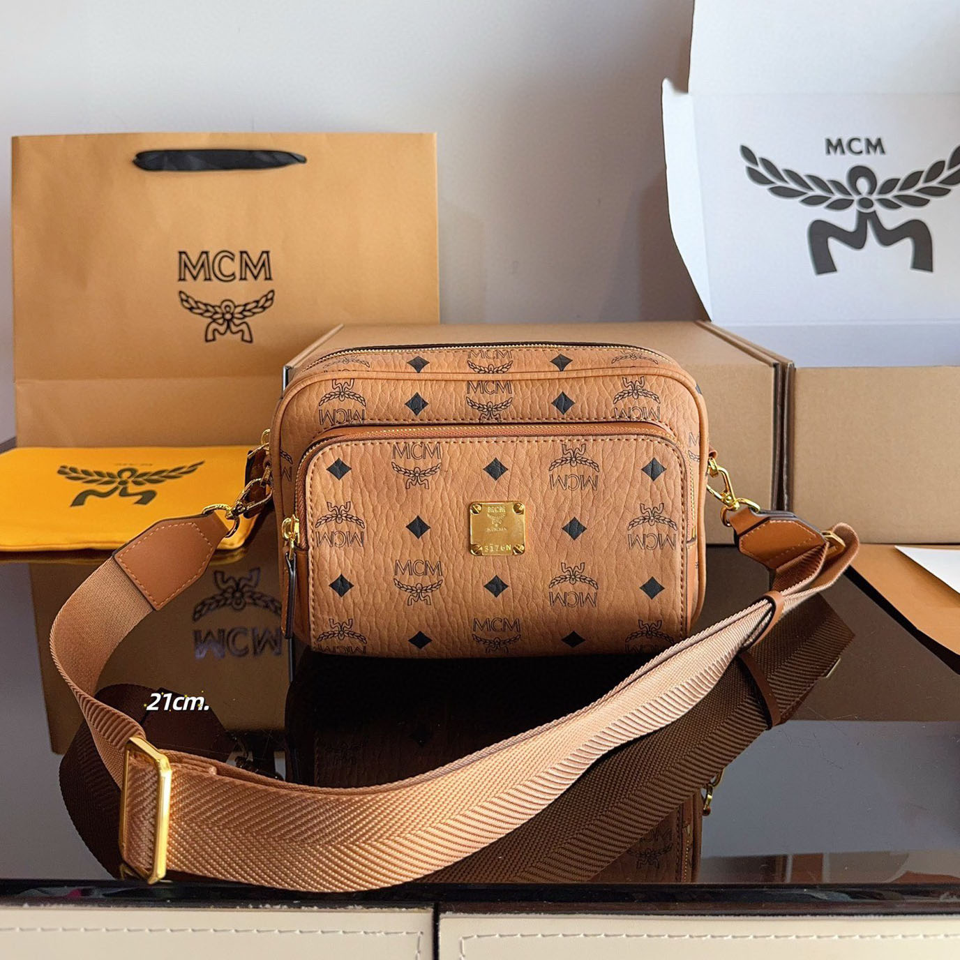 MCM Luxury Stylish Crossbody Bag BV250401