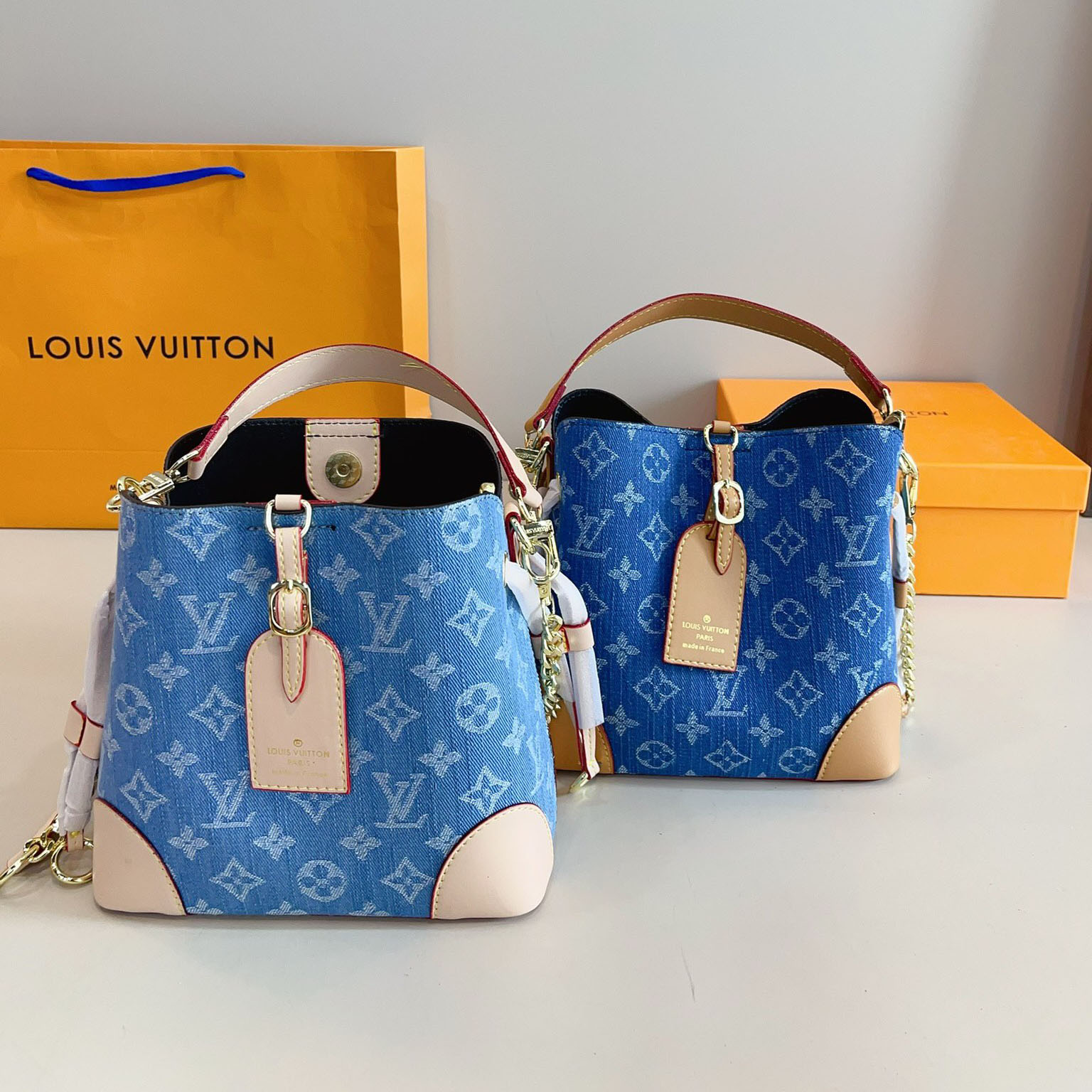 LV Denim Bucket Bag BV250408