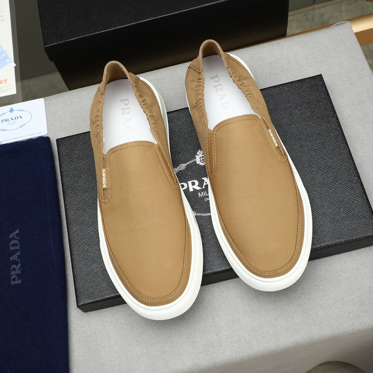 PRA Men's Classic Canvas Slip-On ED240423