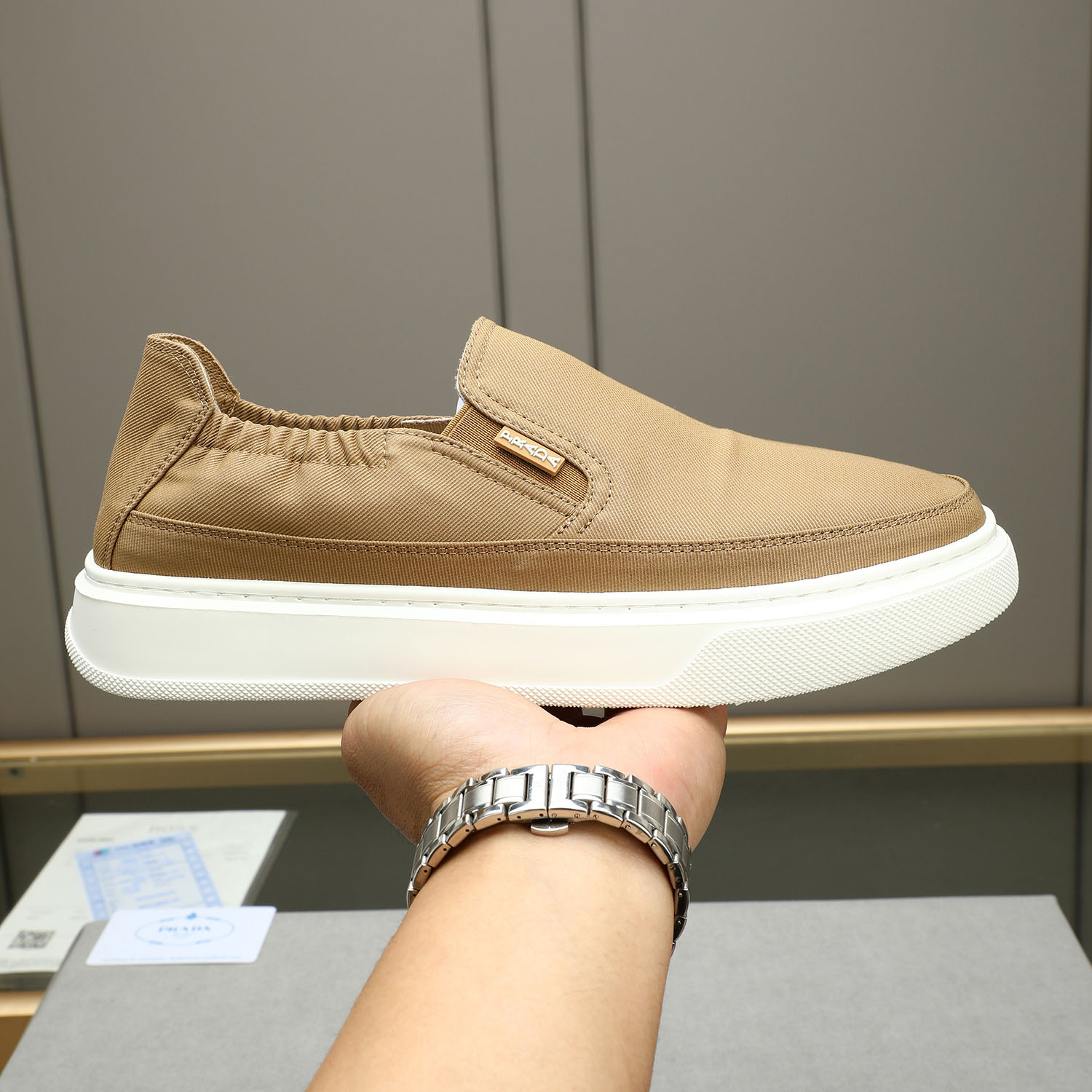 PRA Men's Classic Canvas Slip-On ED240423