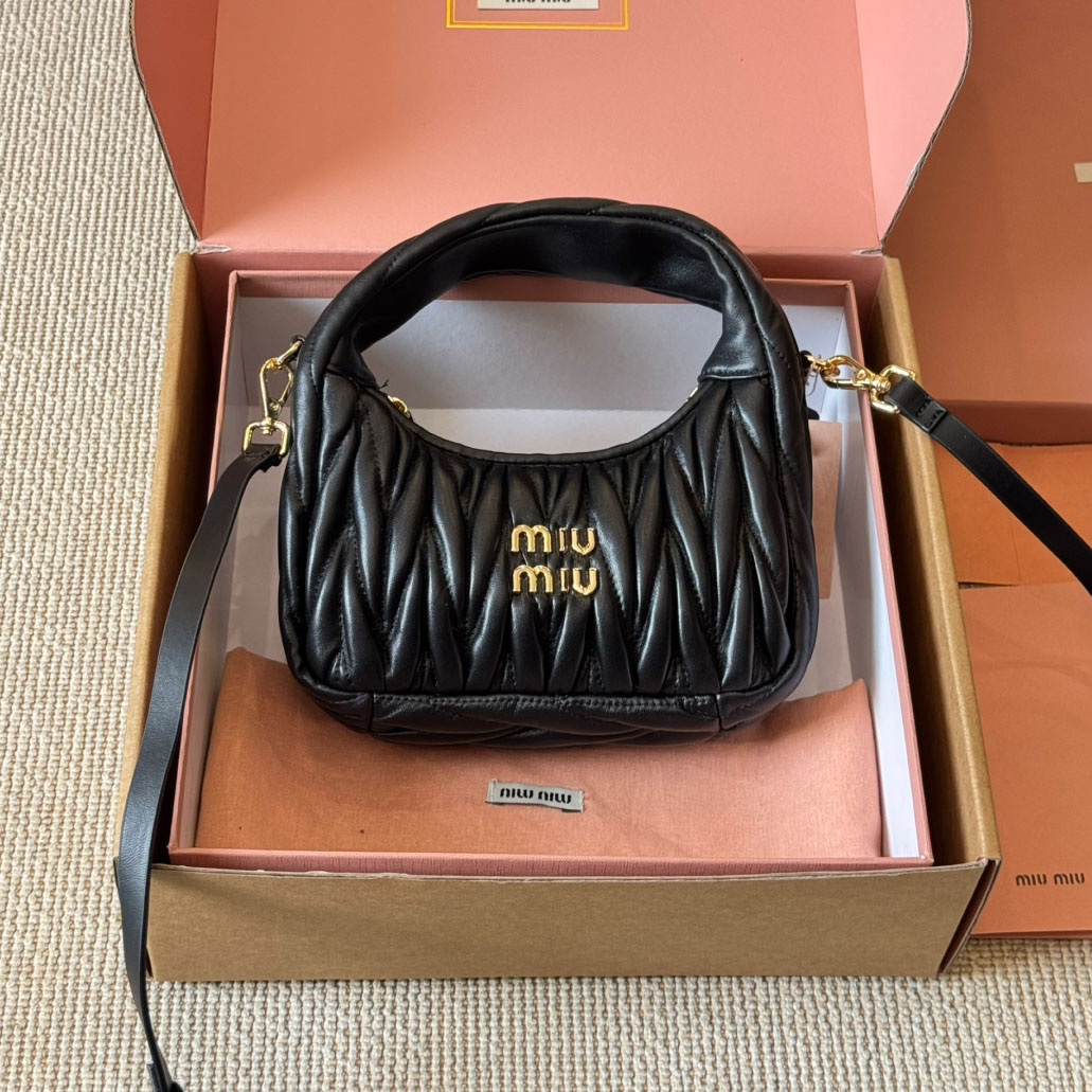 Miu Wander Hobo Underarm Bag WXR250414