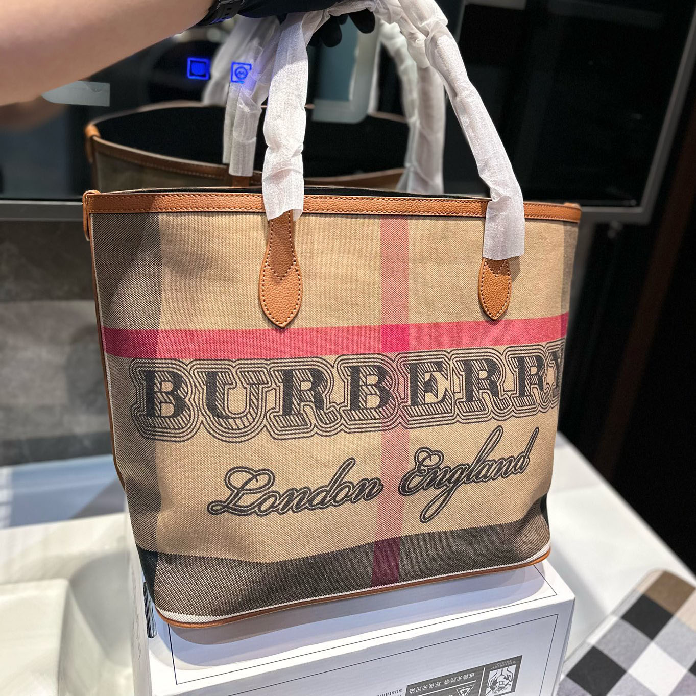 Bur Oversized Tote Bag Bag WXR250413