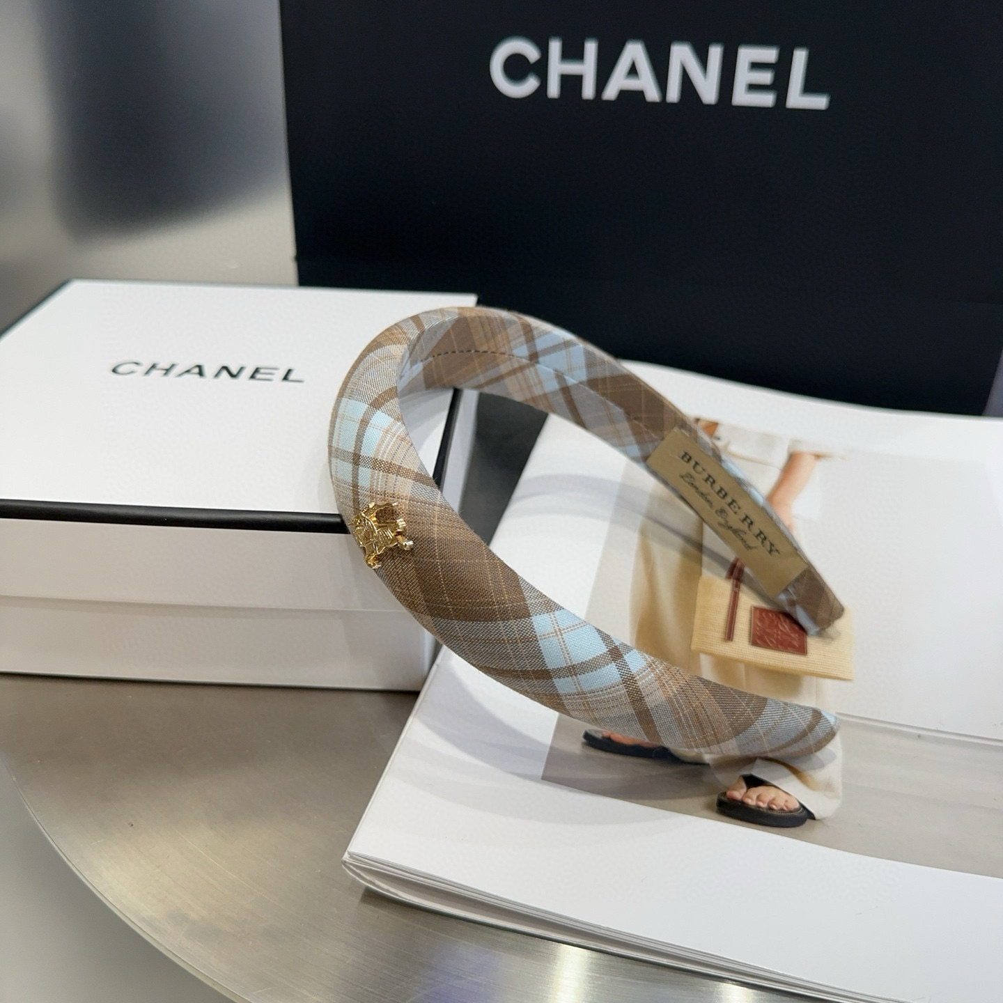 Bur Stylish Color-Block Hair Hoop GDJ250447