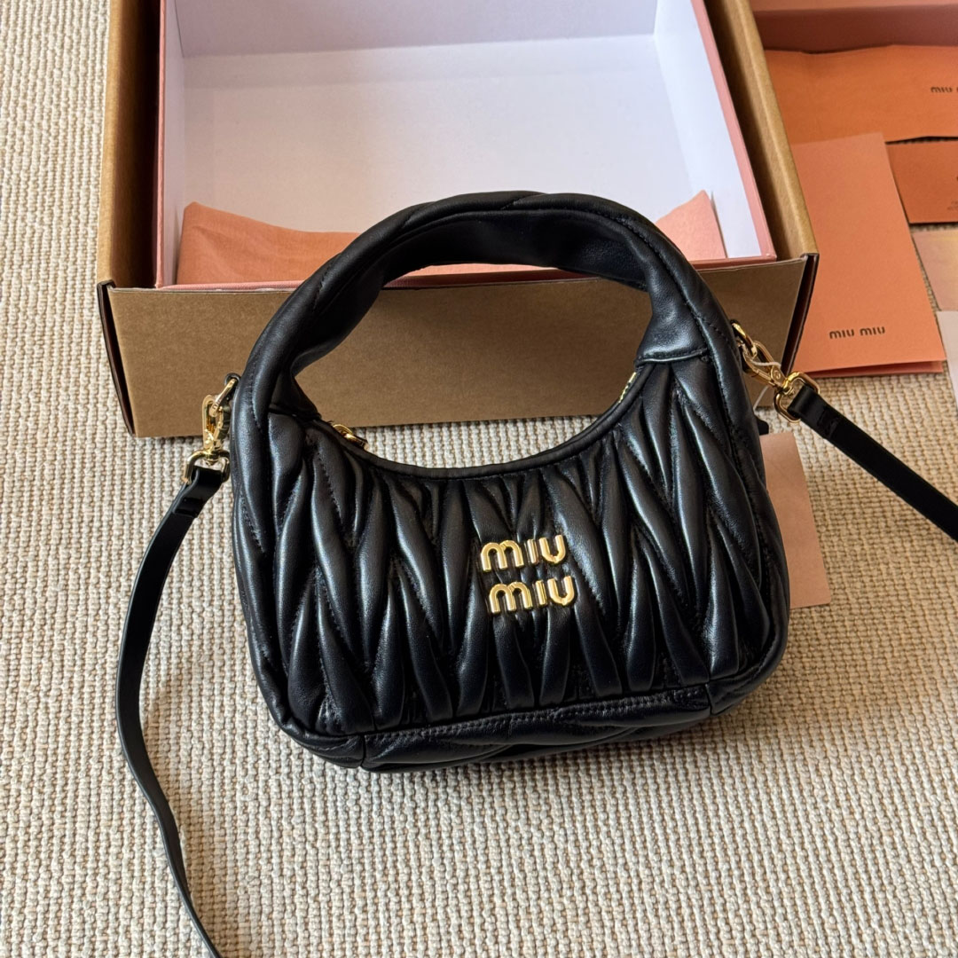 Miu Wander Hobo Underarm Bag WXR250414