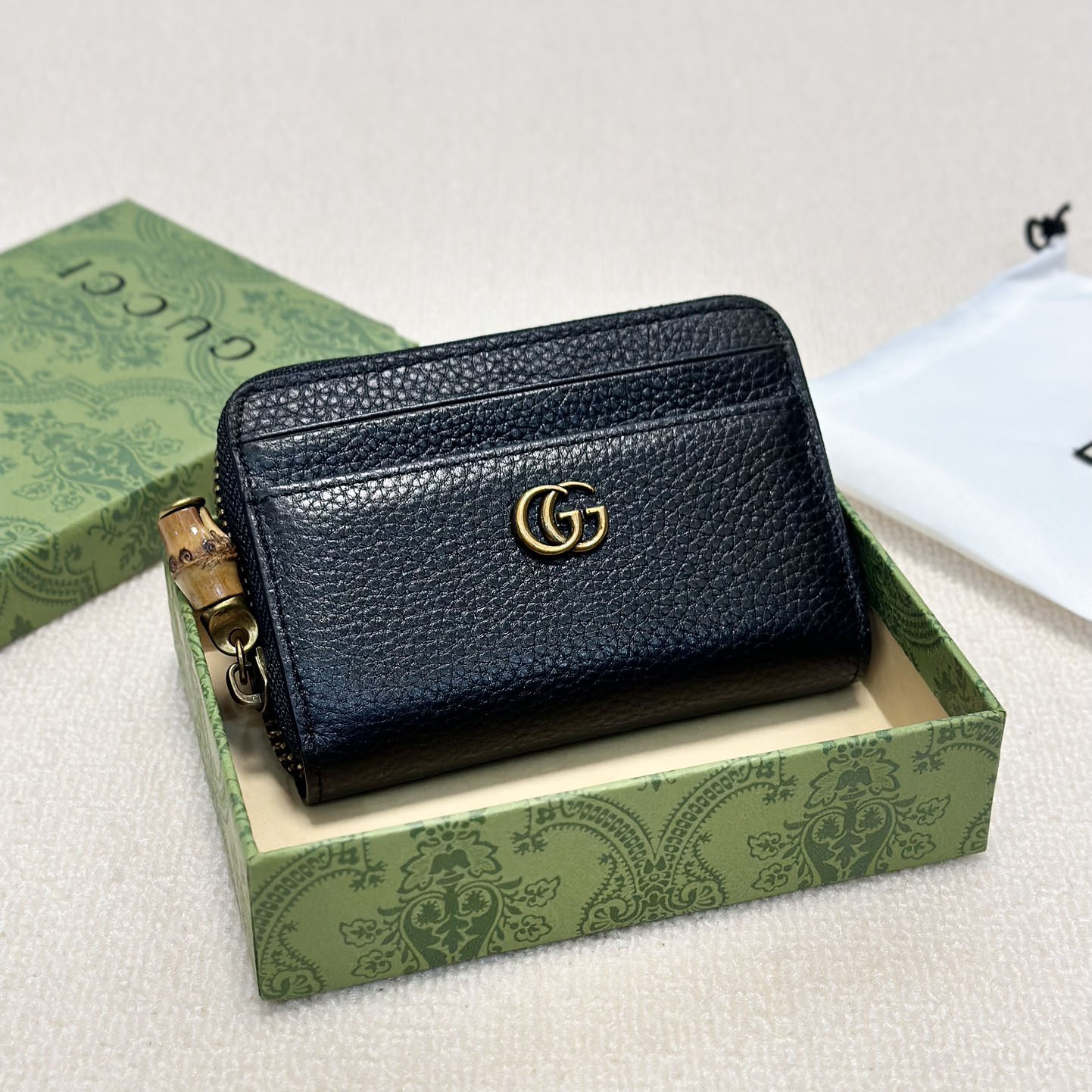 GG Cowhide Card Holder FH250527