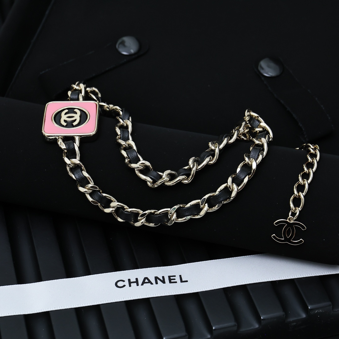 CH Square logo short-chain choker YV24060208