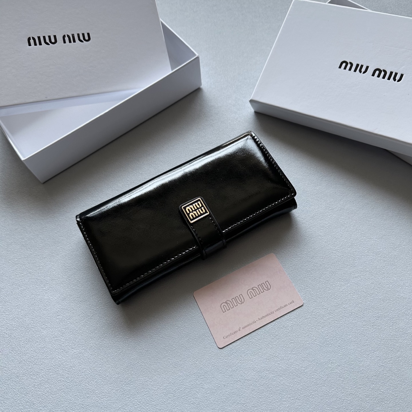 Miu Stylish Long Wallet WXR250442