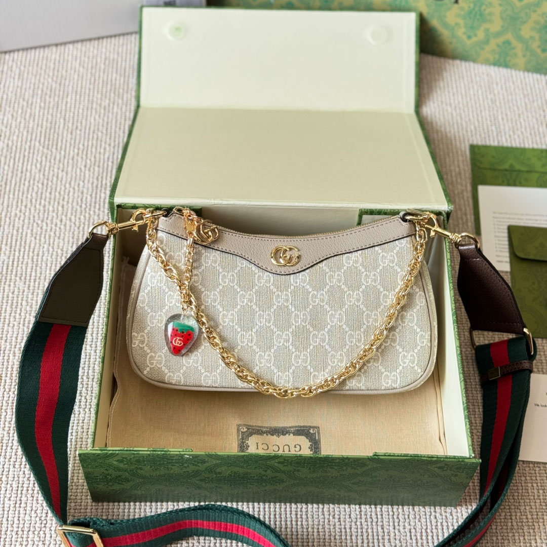 GG Ophidia 25New Double G Canvas Mini Underarm Bag FH250510