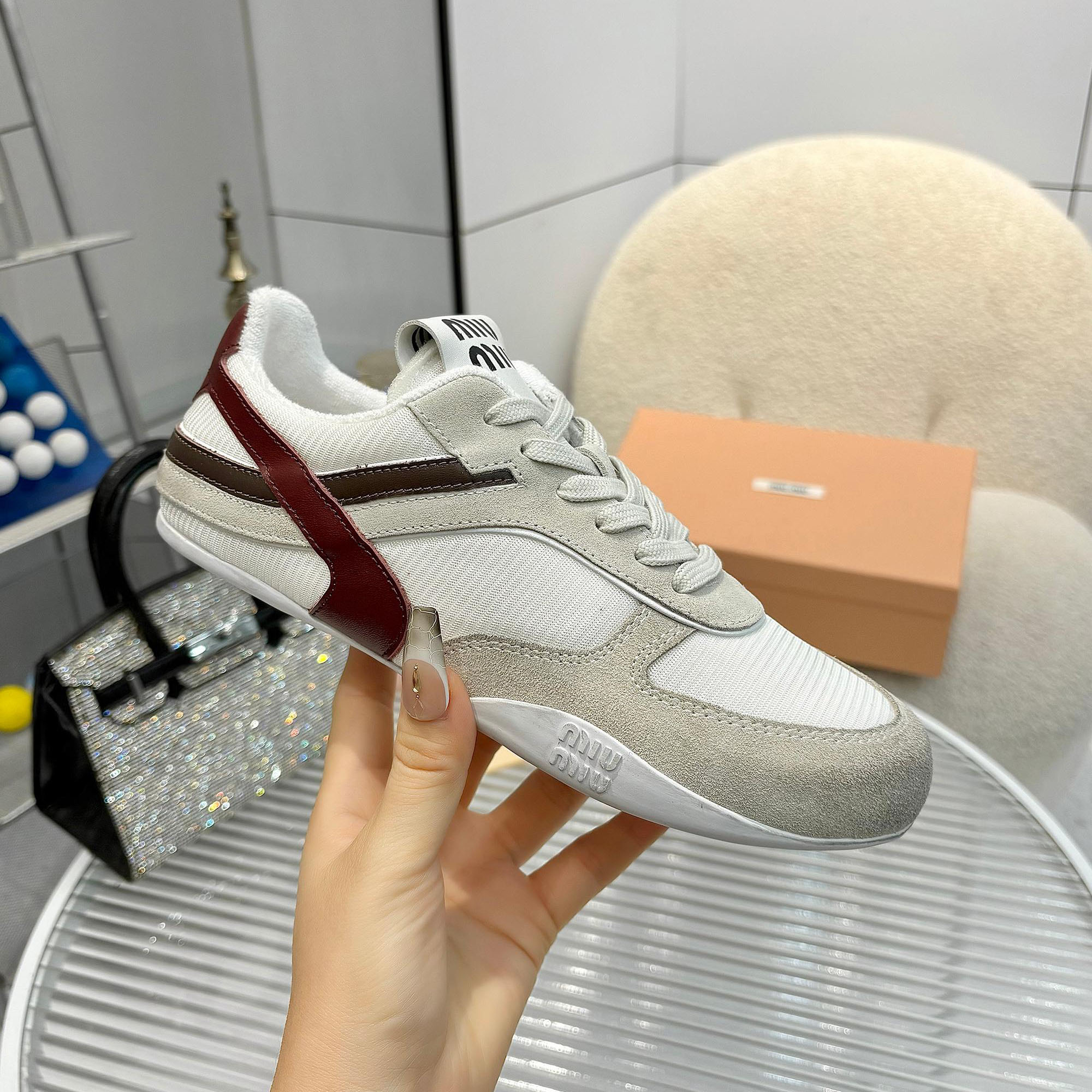 Miu Breathable Mesh Casual Shoes FH250503