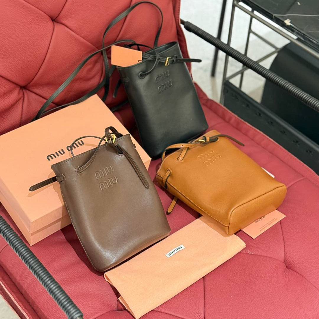 Miu Mini Bucket Bag WXR250441