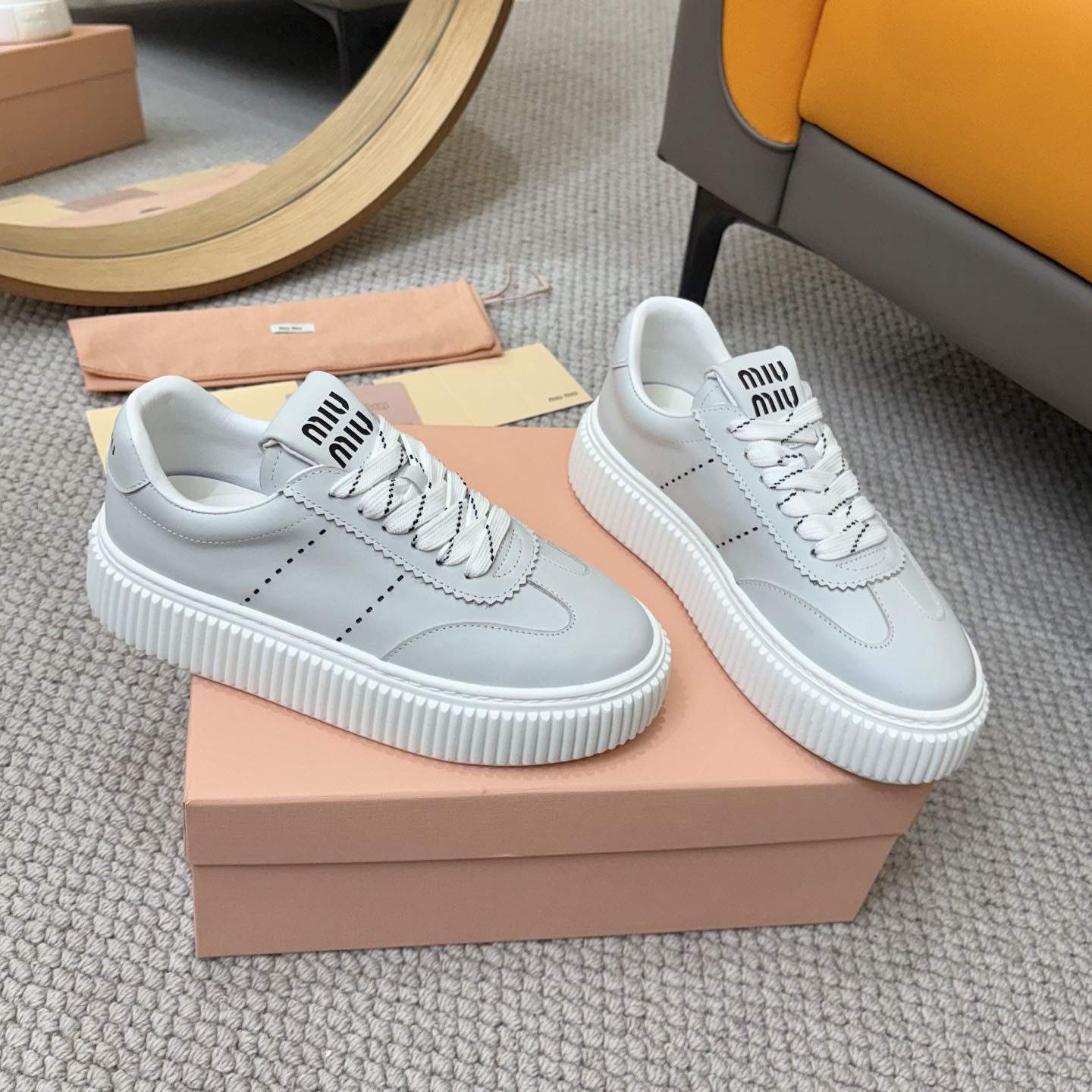 Miu New Platform Casual Shoes FH250505