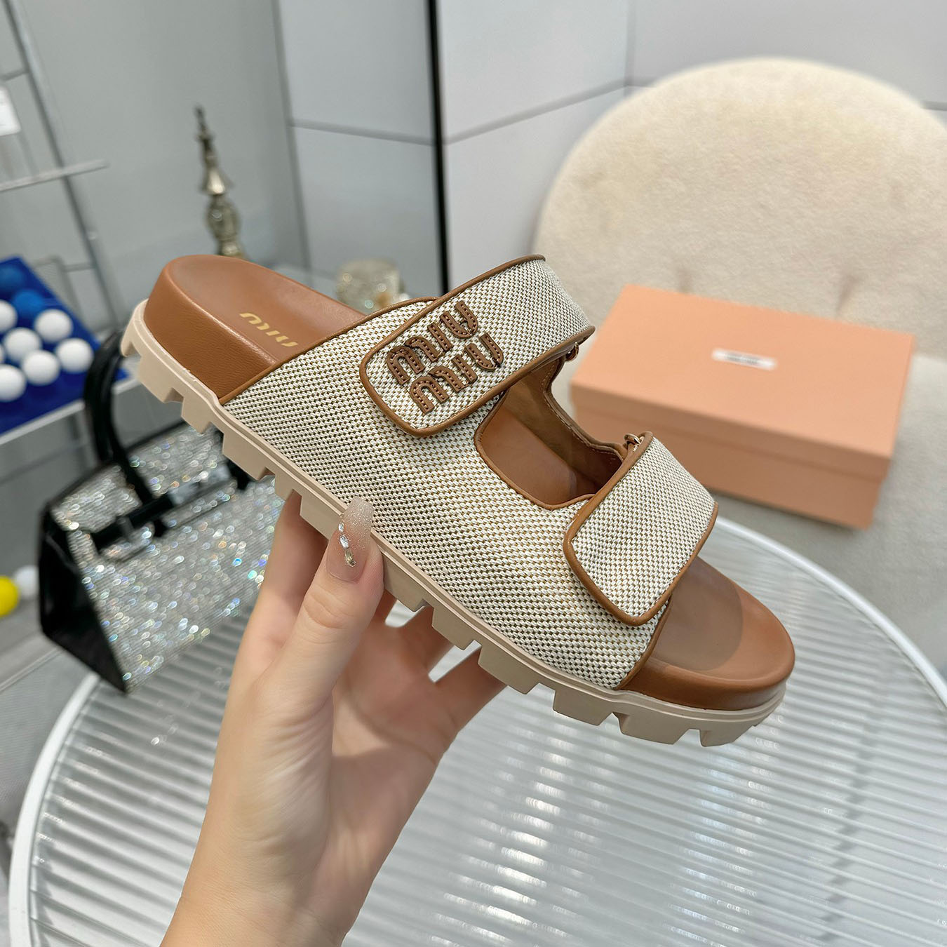 Miu Stylish Ladies' Sandals FH250504