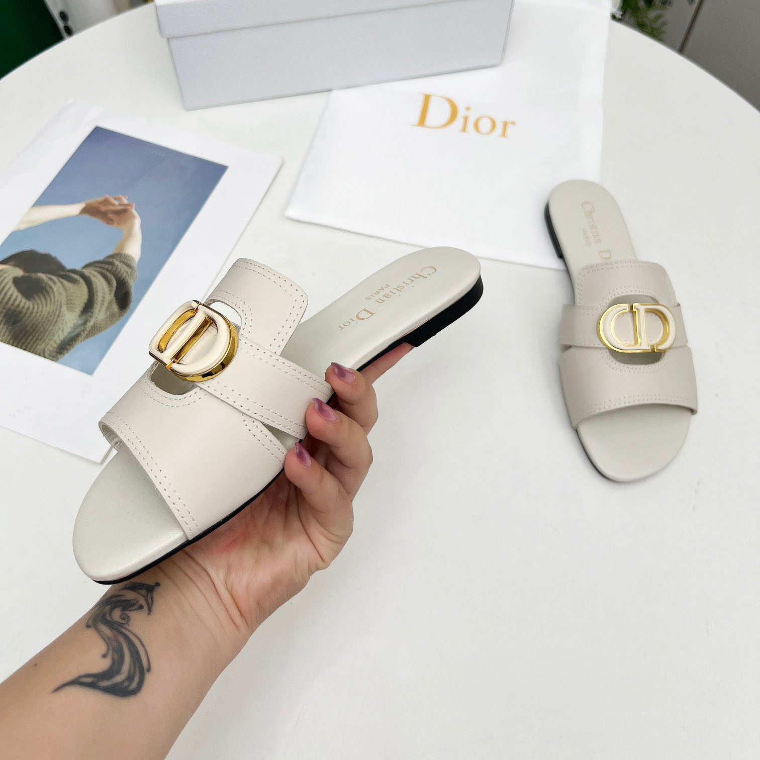 CD 25New Women's Slide Sandals FH250560