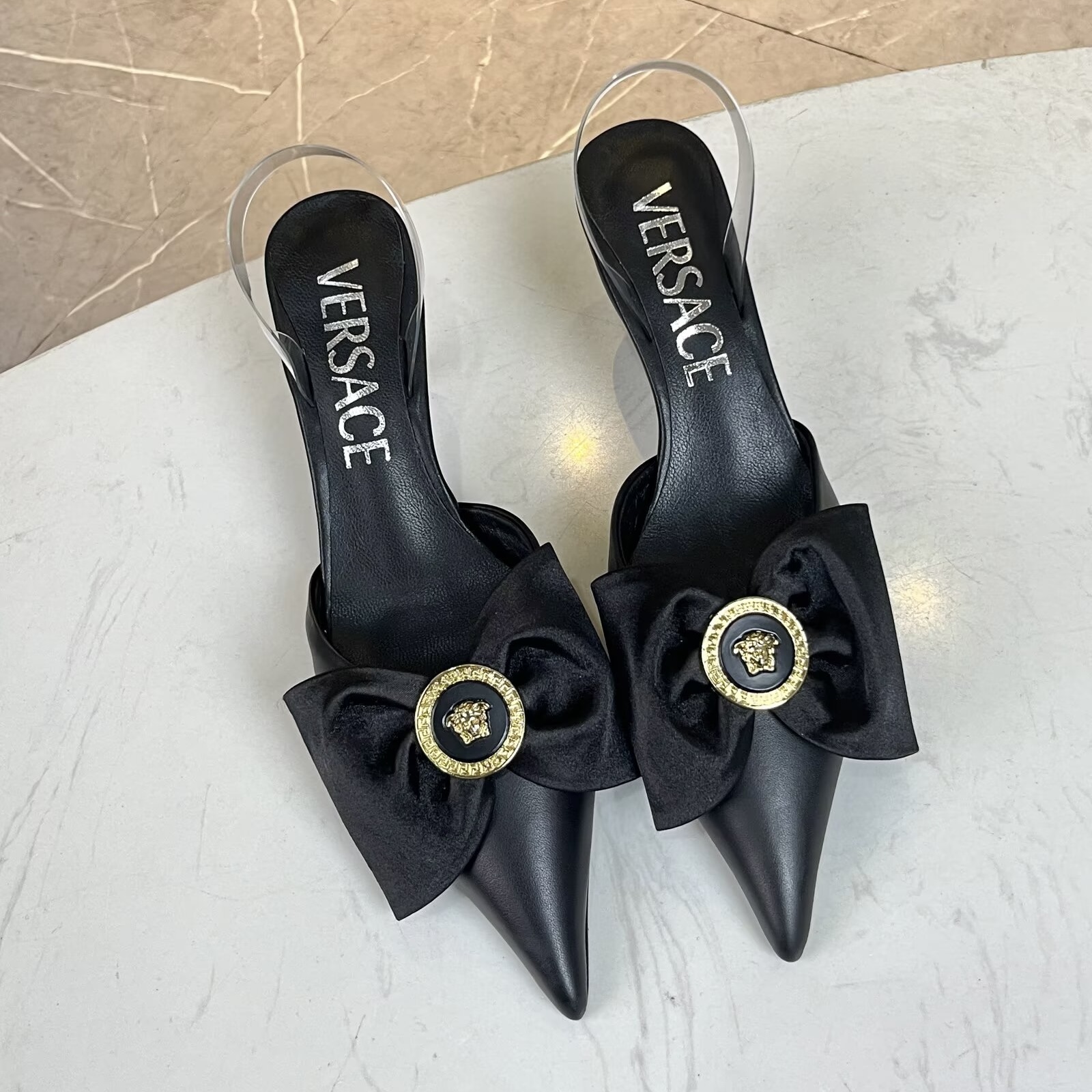 Vs New Low-Heel Slide Sandals FH250557