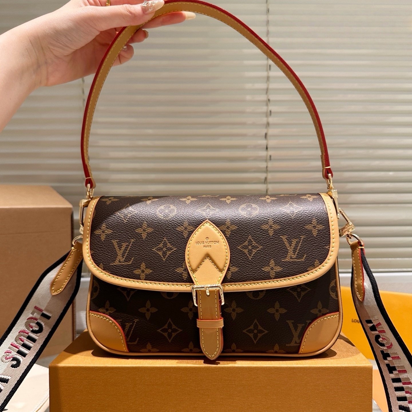 LV  Classic Monogram Pattern Diane and  Nano Diane YV24060415