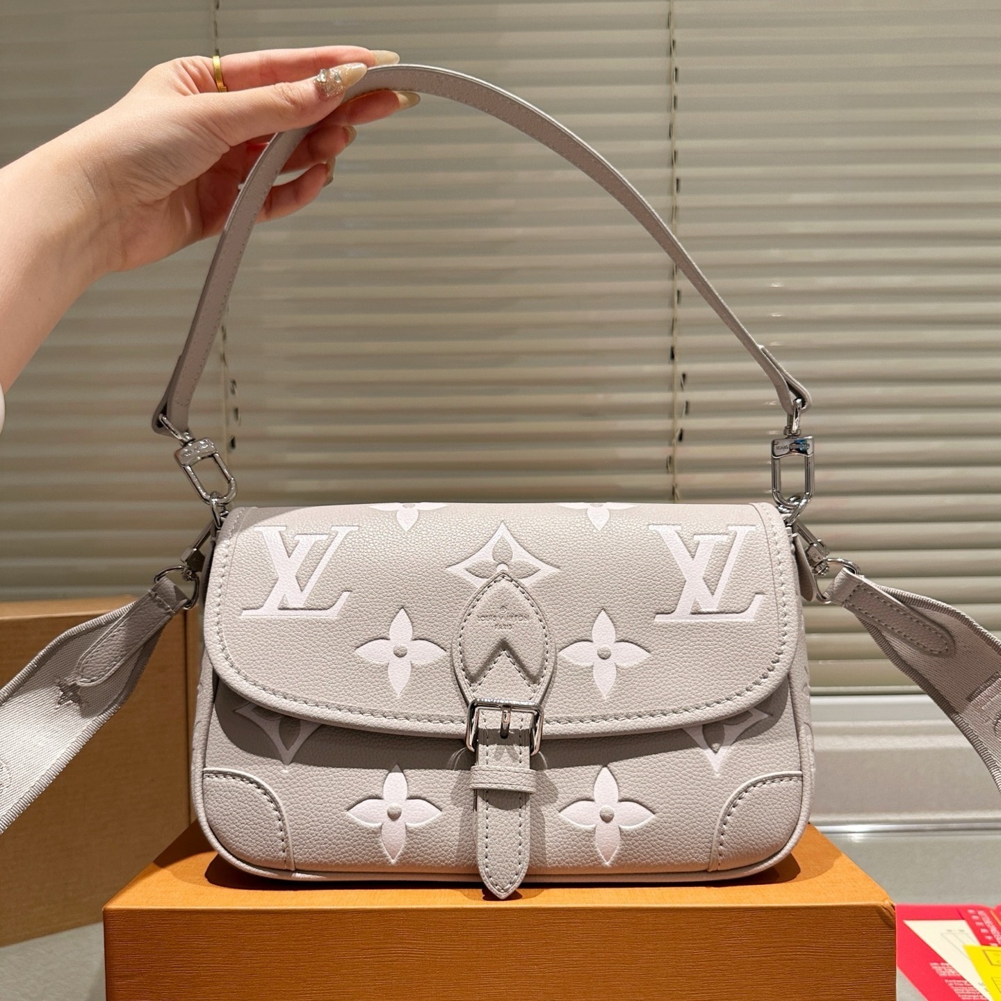 LV  Bicolor Monogram Empreinte Leather Diane and  Nano Diane YV24060416