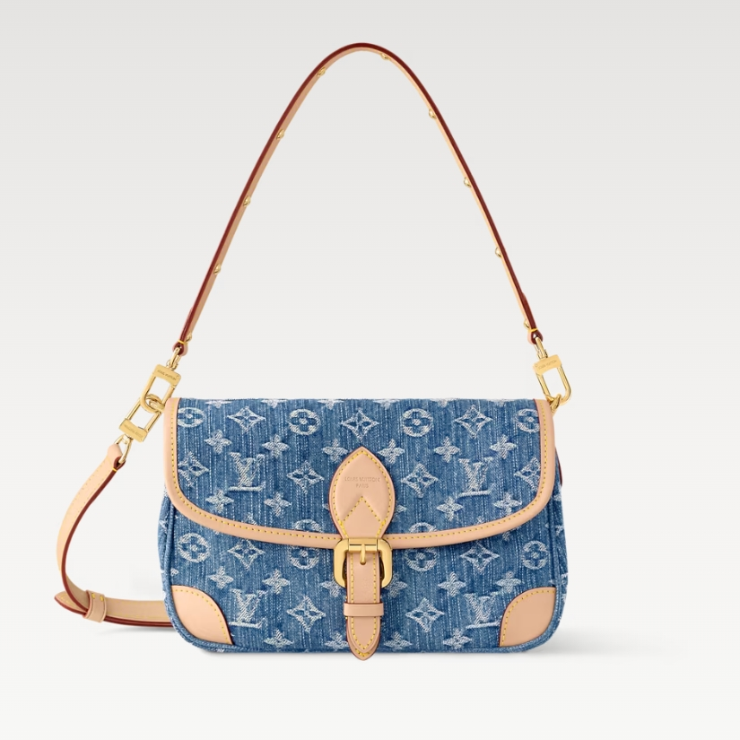 LV  washed denim Diane  YV24060414