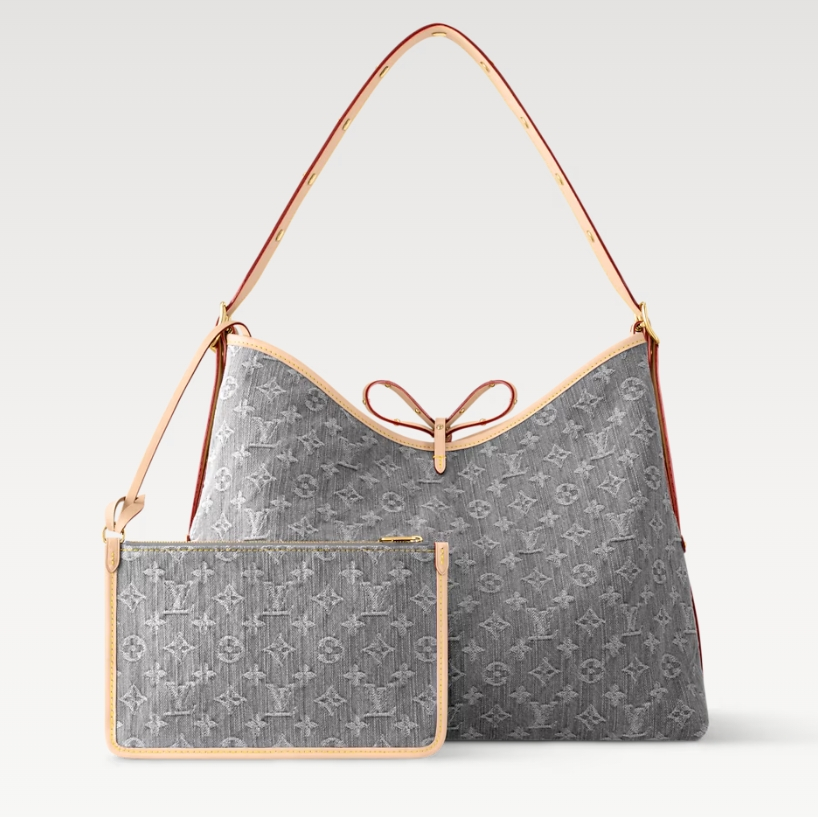 LV  Washed Denim CarryAll PM  YV24060413