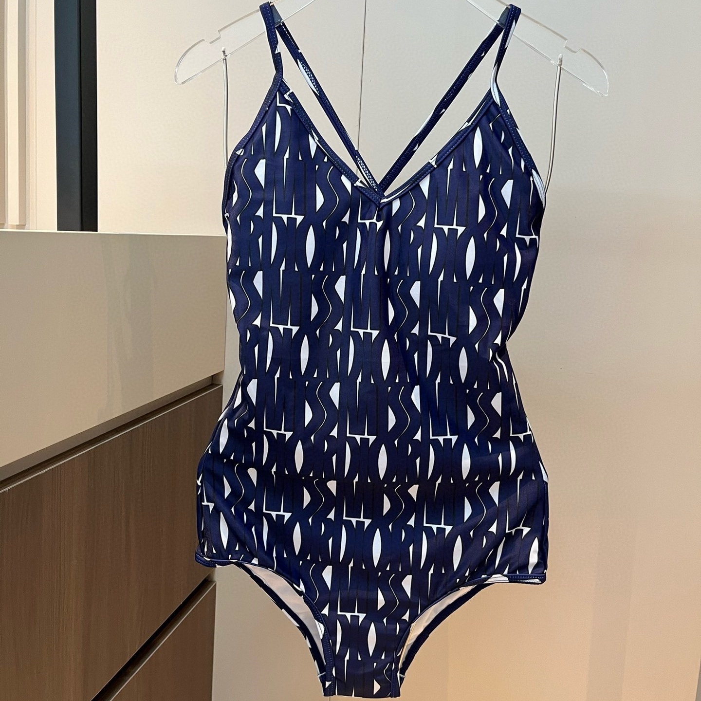 CD New cross-backless one-piece swimsuit  YV24060402