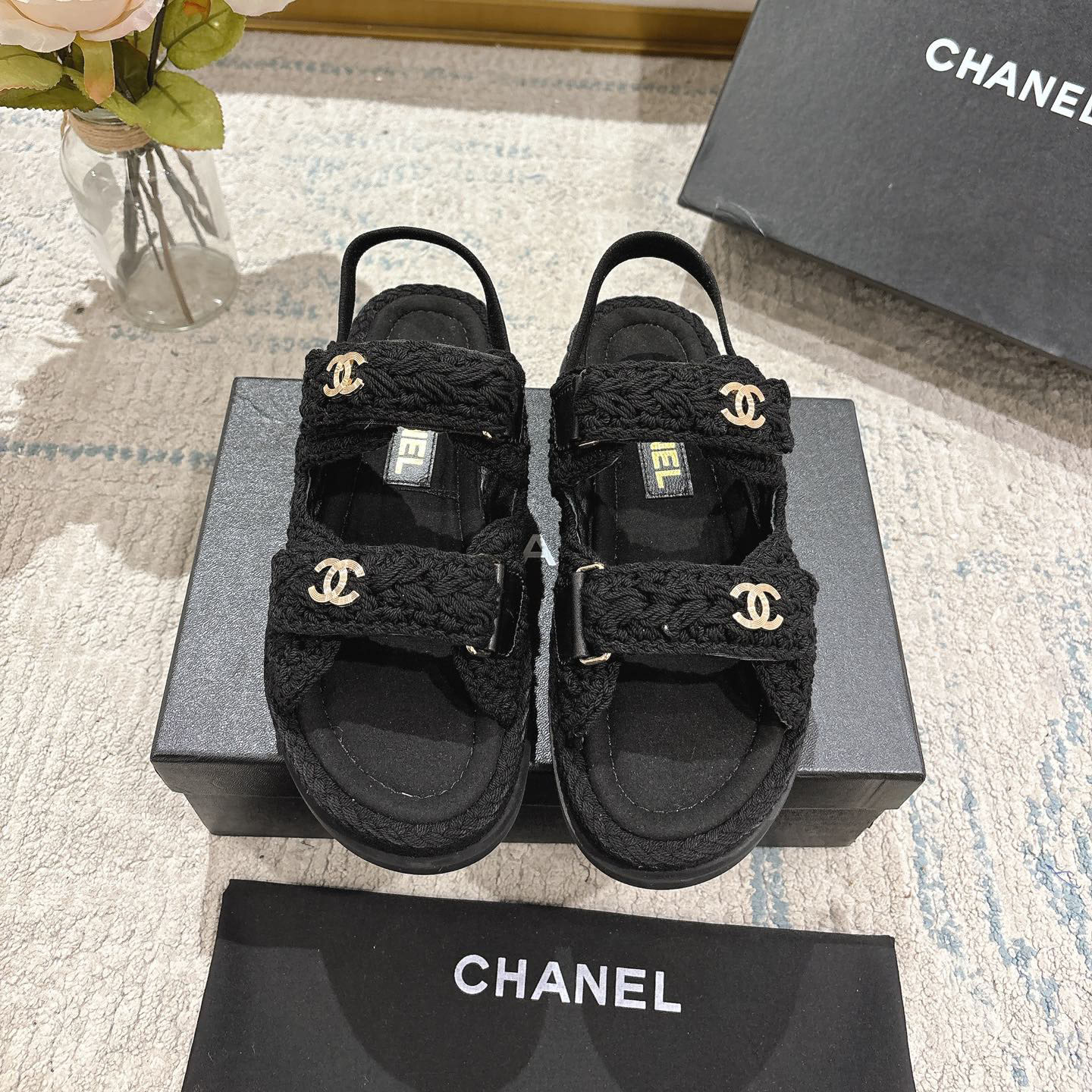 CH Wool-Braided Sandals FH250581