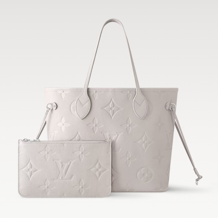 LV  Embossed Monogram Tote Bag Neverfull MM  YV24060412