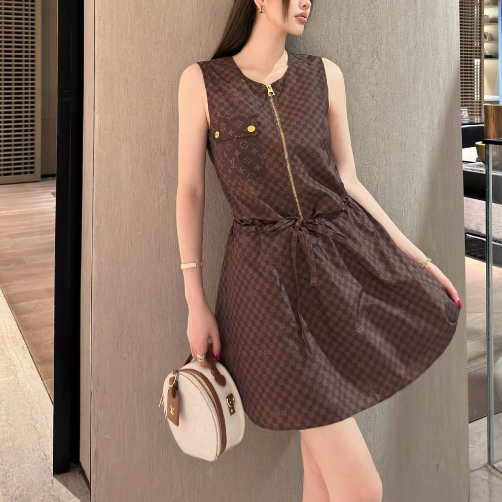 LV Fashion Vest Skirt FZN250508