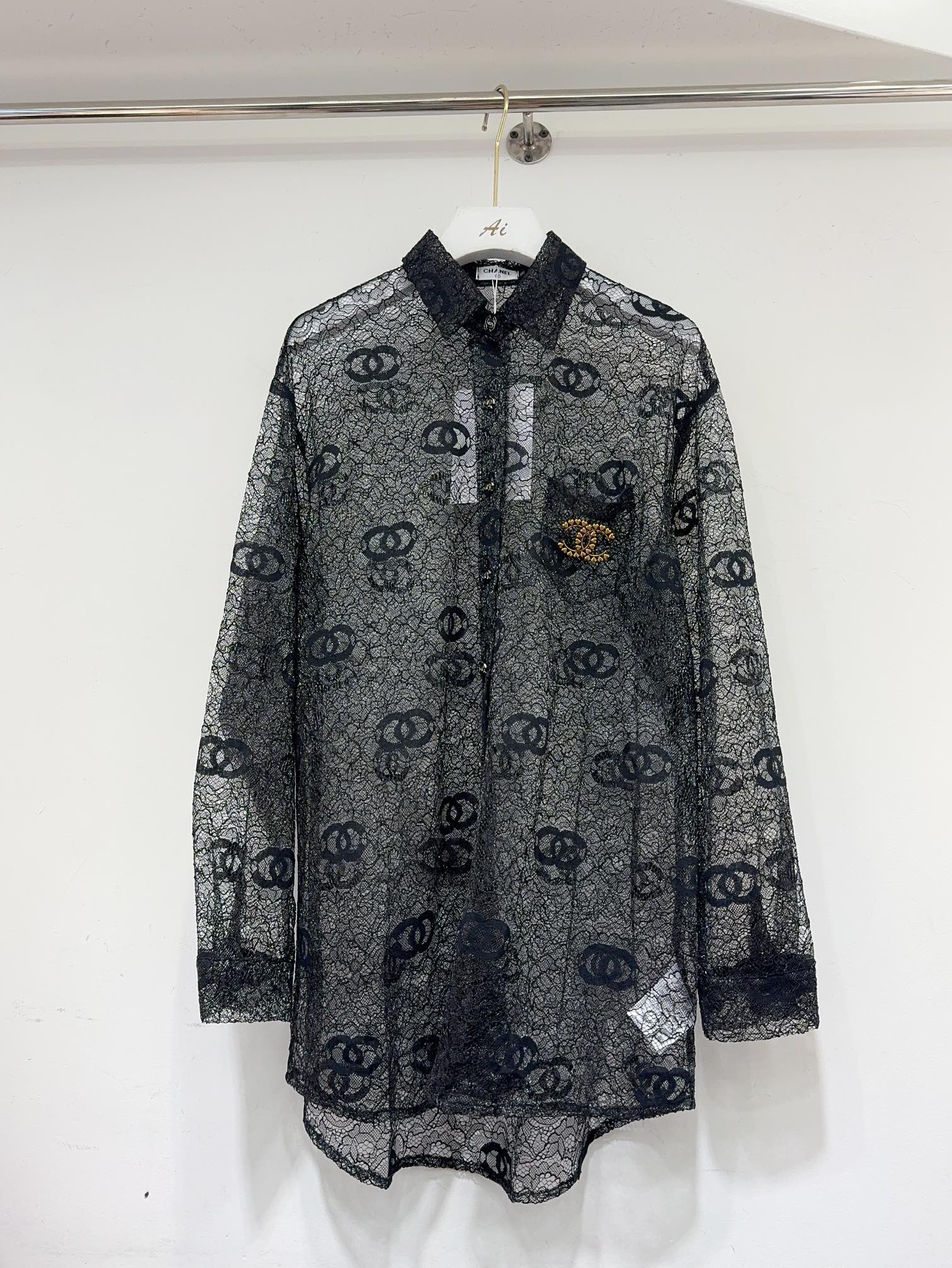 CH Stylish Sheer Mesh Jacket FZN250503