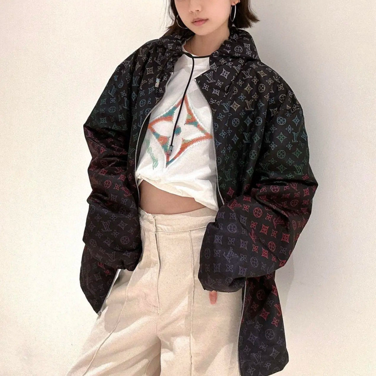 LV Gradient Print Windbreaker FZN250501